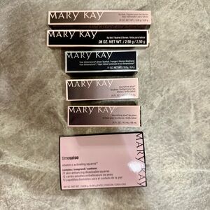 Mary Kay Lipstick Lot Of 6 Items Lip Liner Vitamin C Lip Gloss Lip Tint Rouge